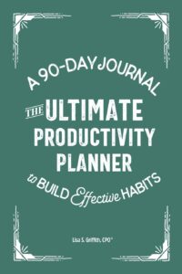 90 day journal - ultimate productivity planner